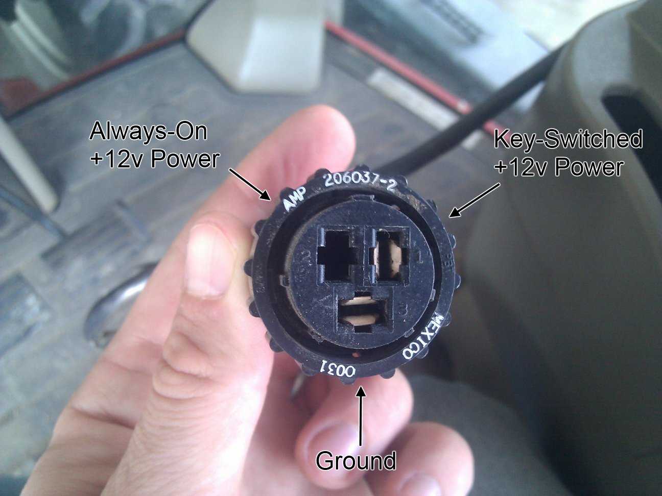 Power, 3-pin AMP | Lefebure